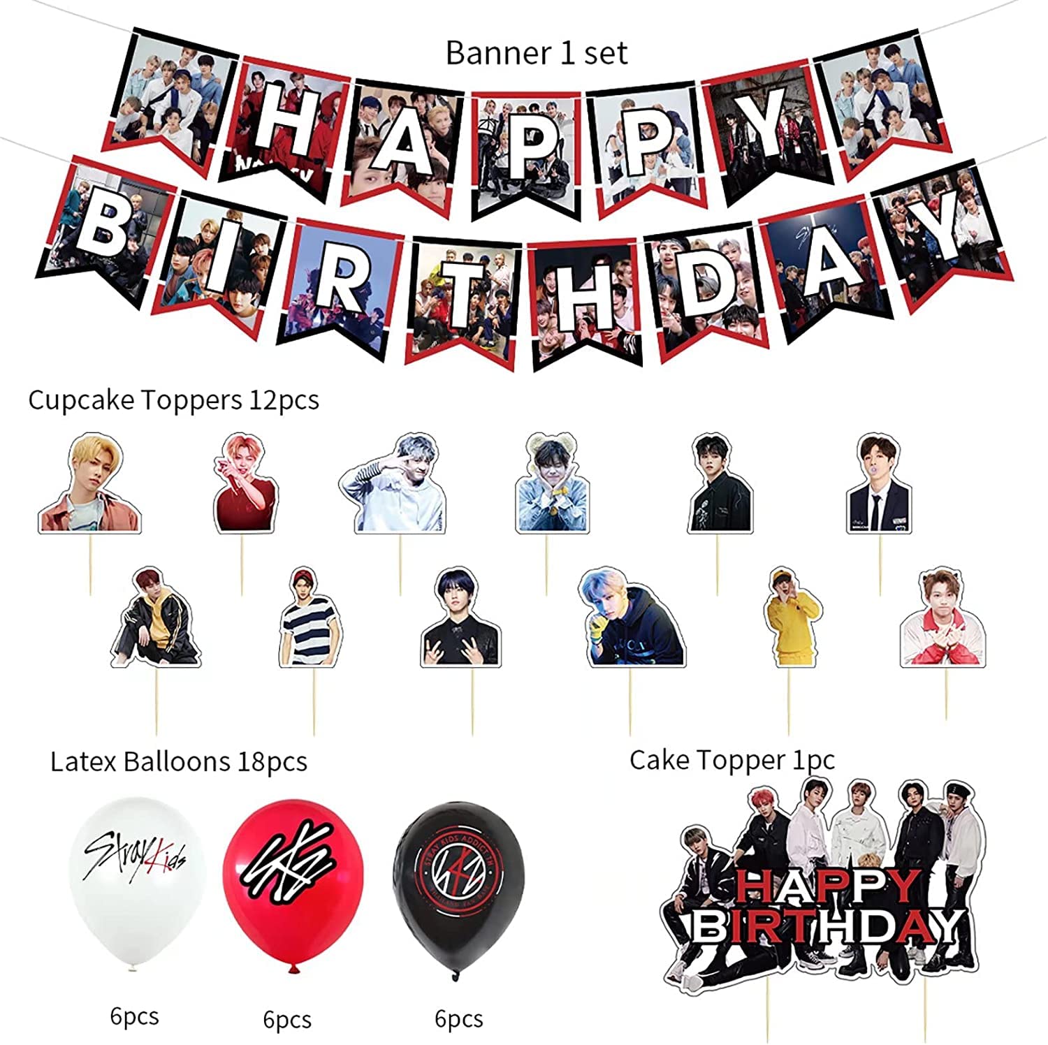 Stray Kids party decoration package