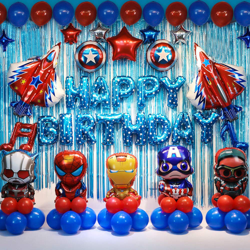 Superhero Party Decorations Package - Preppy Kids (Grand Bazaar)