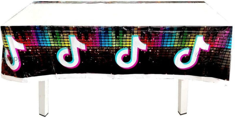 Tiktok Disco Party Tablecloth