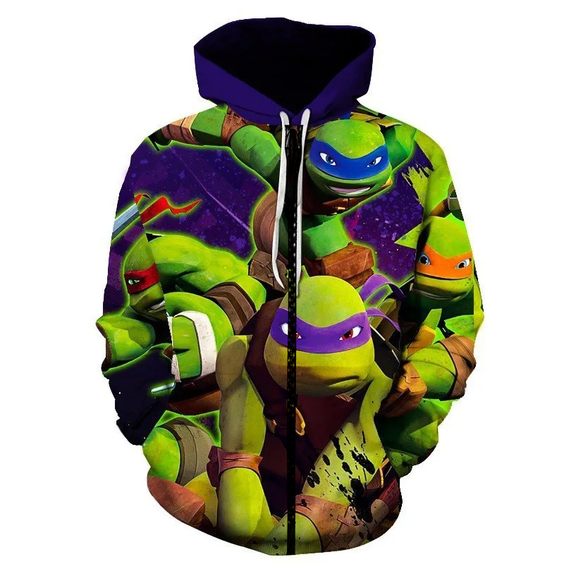 Ninja Turtles Squad Zipper Hoodie