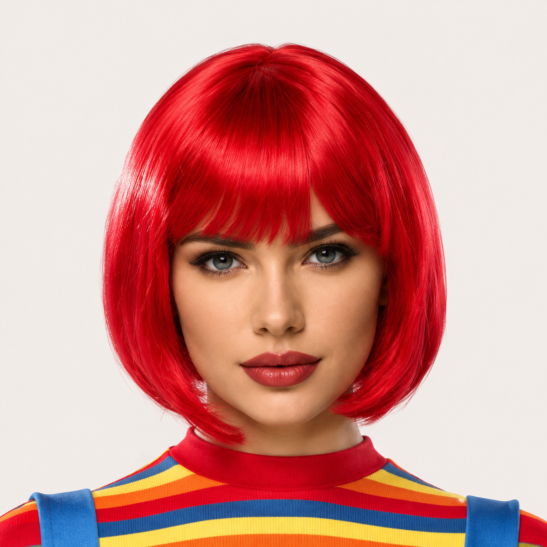 Chucky Red Wig Only Halloween