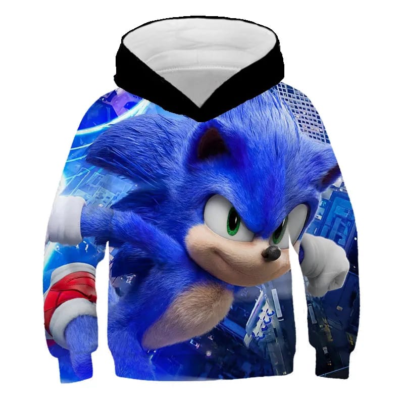 Sonic Running 3D Hoodie