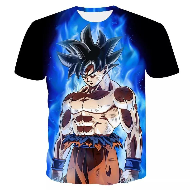 Dragon Ball Z Tshirt Goku (blue) – Preppy Kids (grand Bazaar)