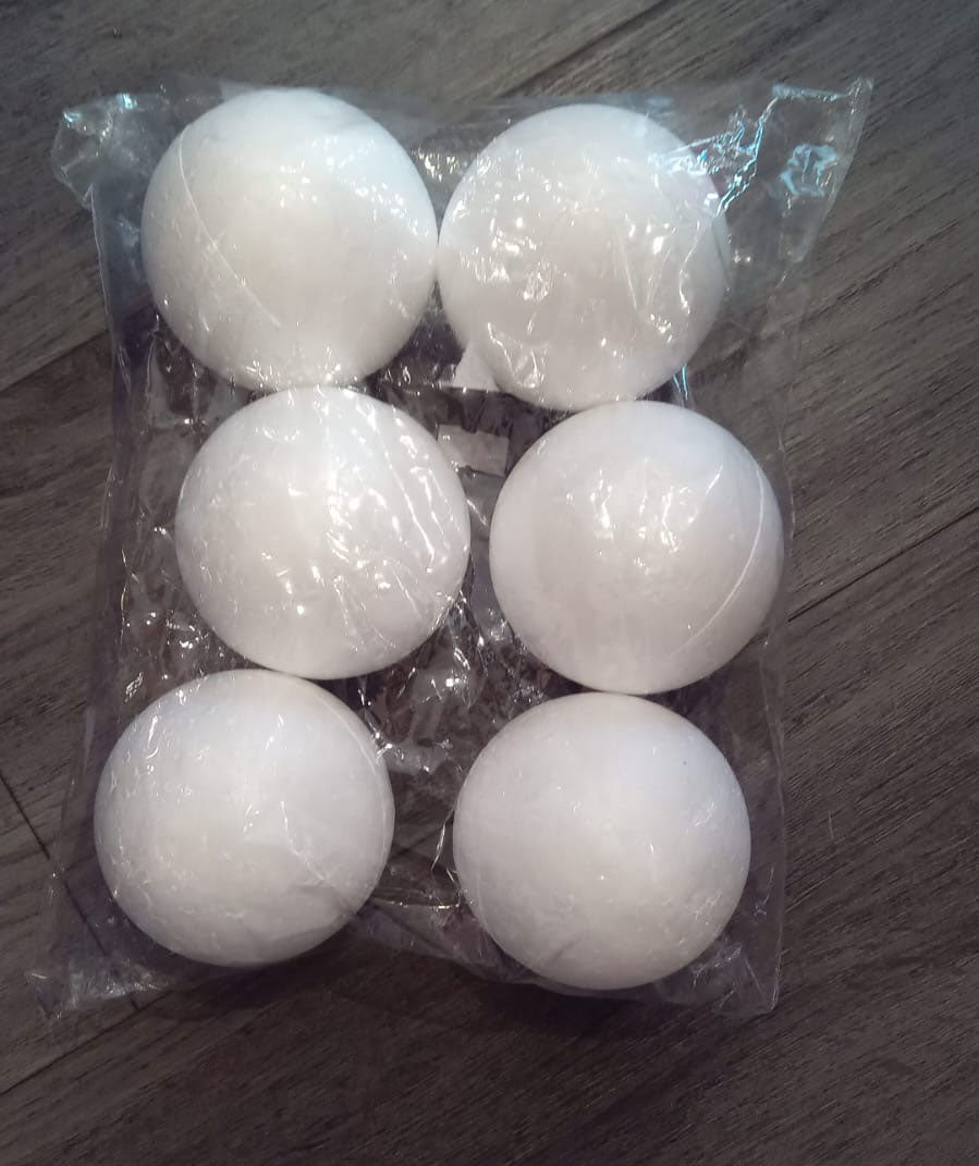 6pc Craft Foam Balloons (6 pieces) - Preppy Kids (Grand Bazaar)