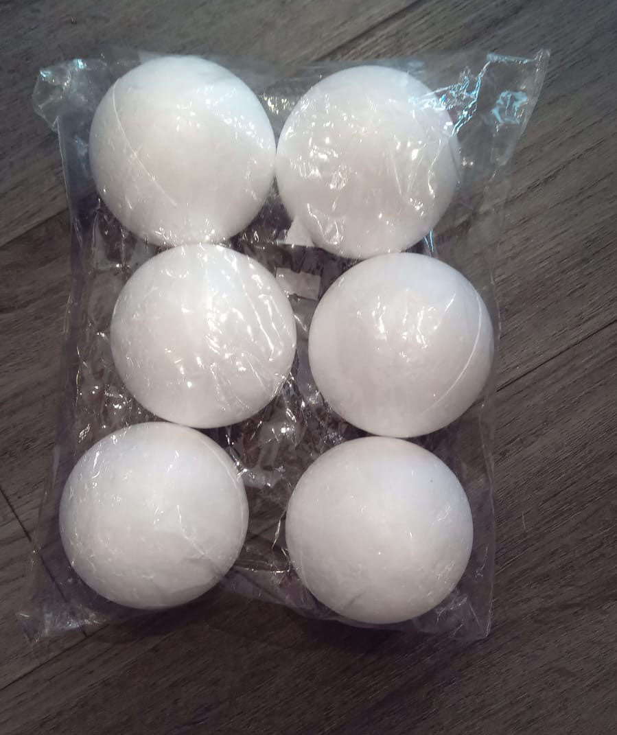 6pc Craft Foam Balloons (6 pieces)