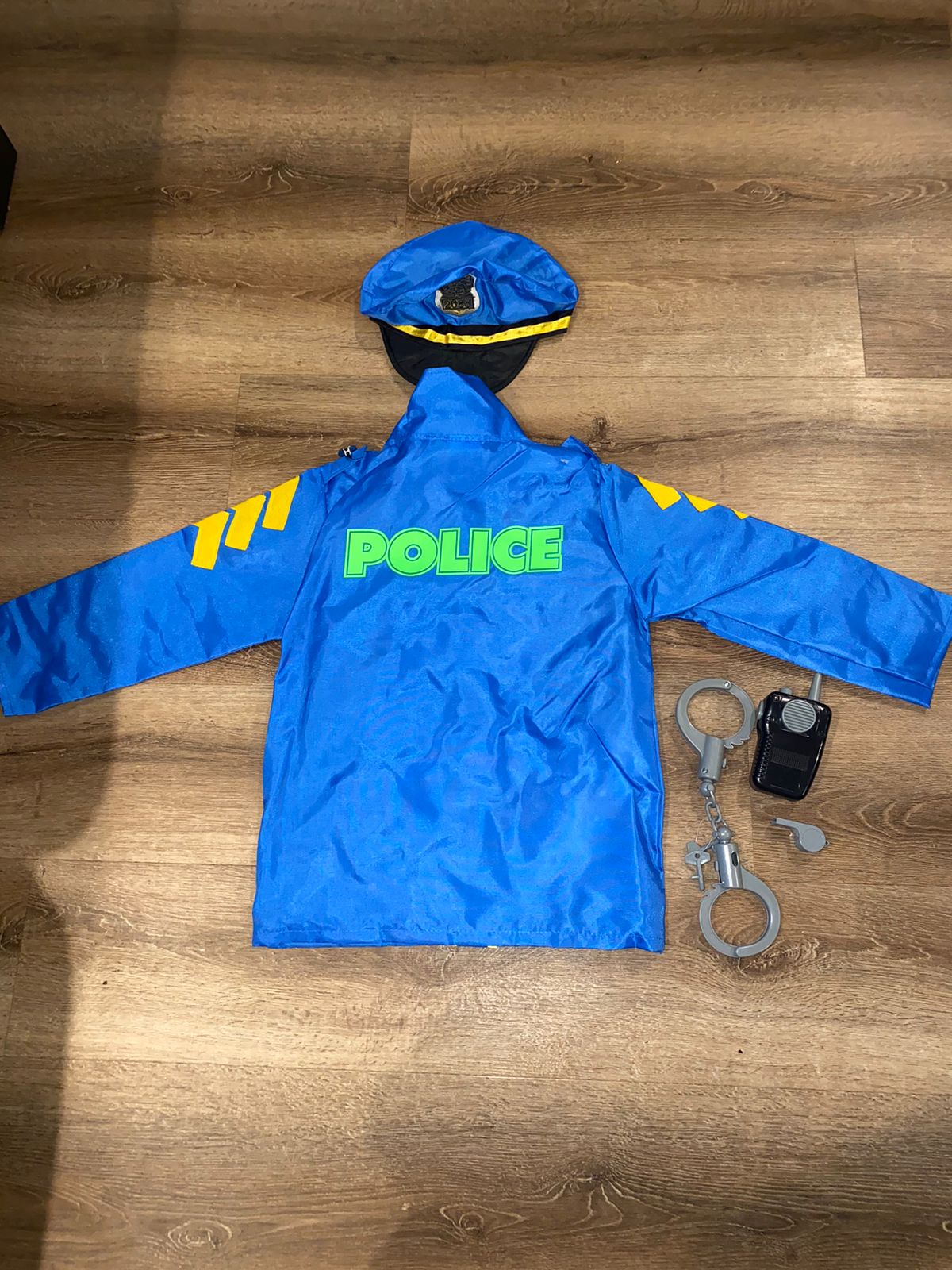 Policeman Light Blue Career Day outfit (Ages 3 to 7 years old)