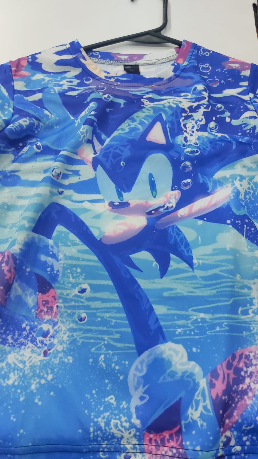 Sonic under water Style Tshirt