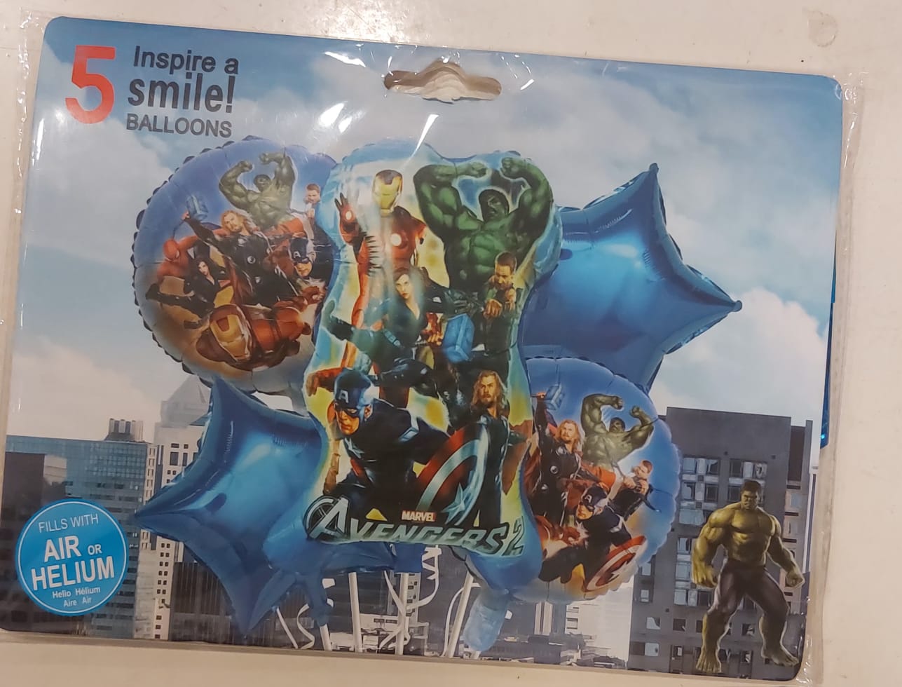 Avengers Legends 5PC Foil Balloon Set