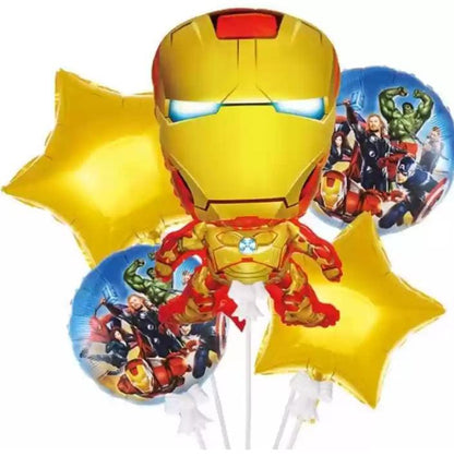 Iron Man 5pc foil Balloon set