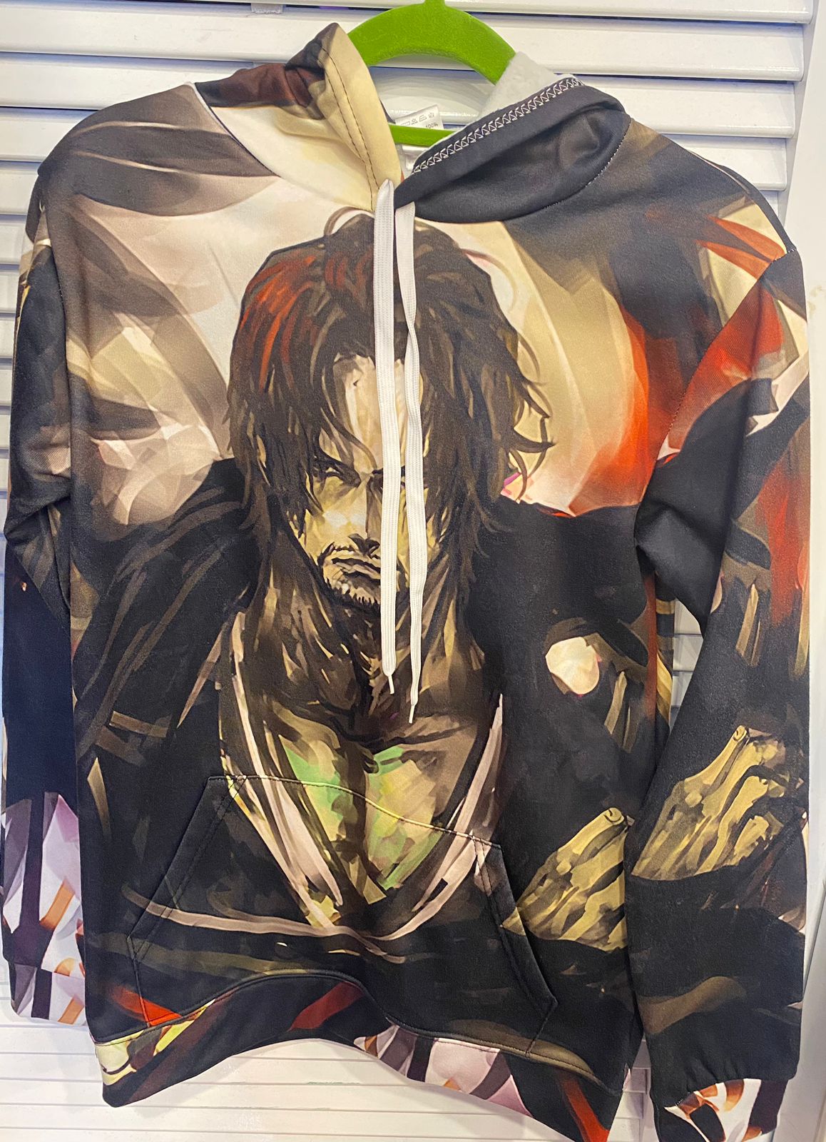 One piece Shanks 3D hoodie