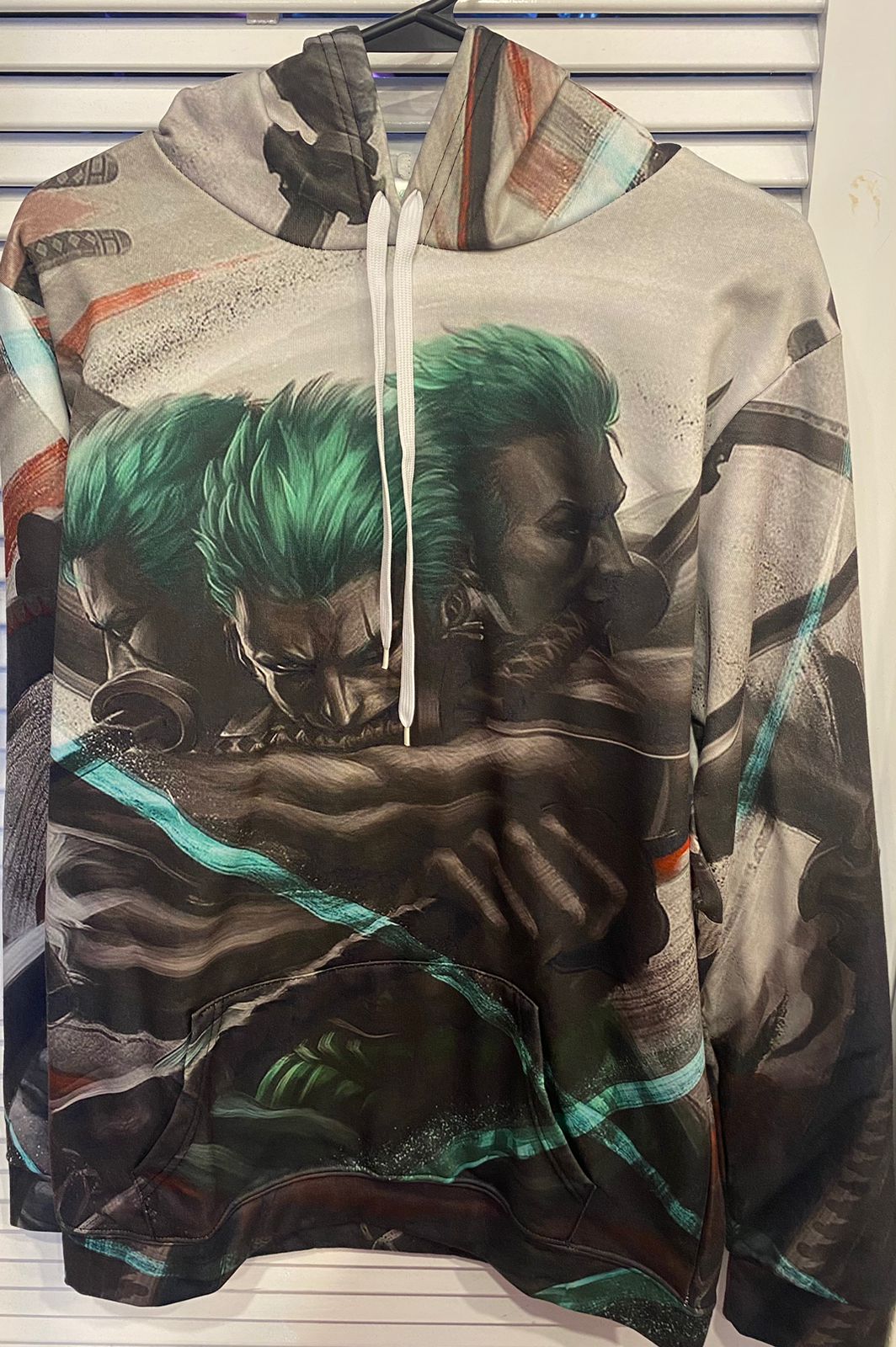 One Piece Zoro 3D Hoodie 