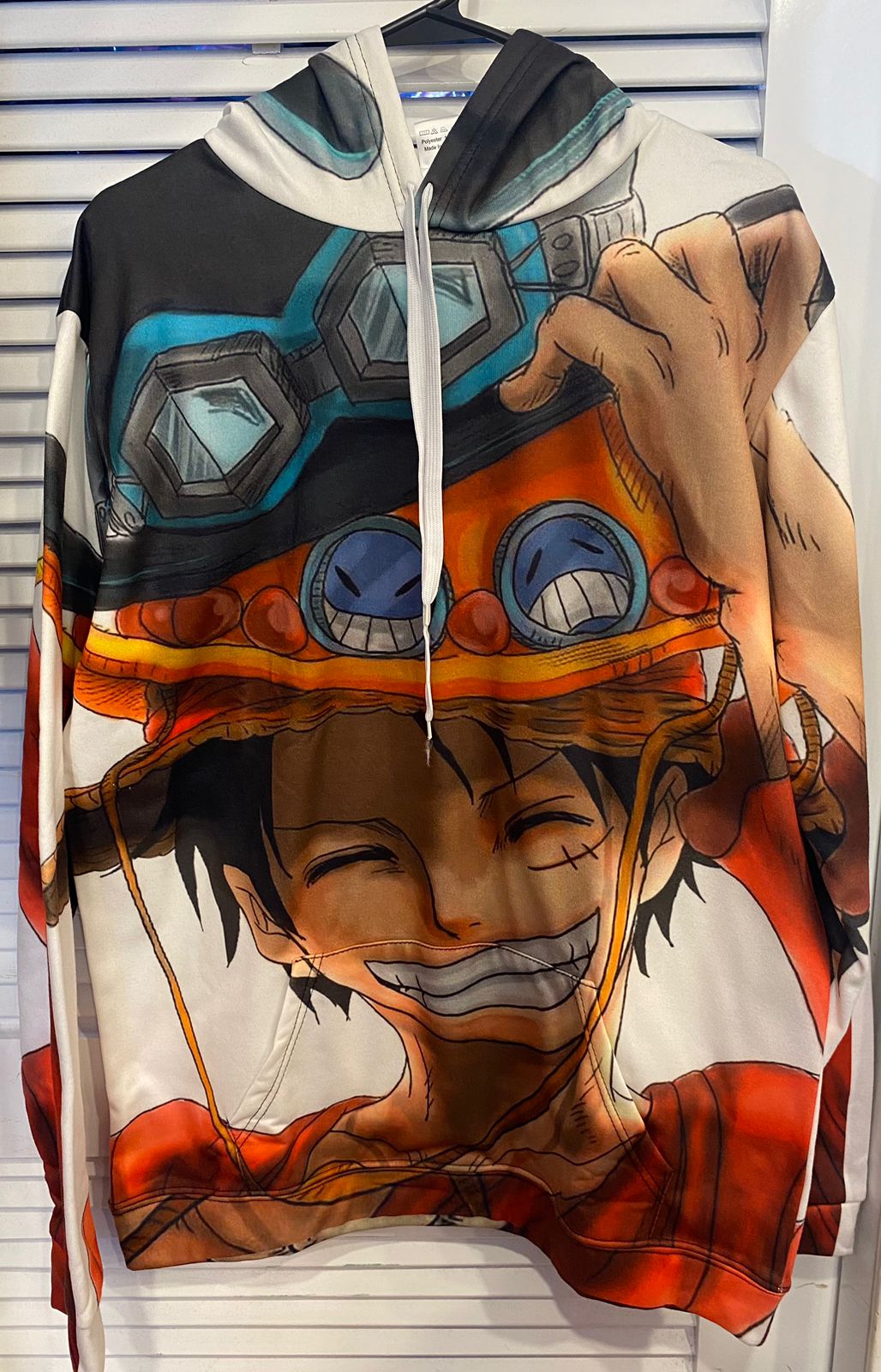 One Piece Smiling Luffy 3D Hoodie