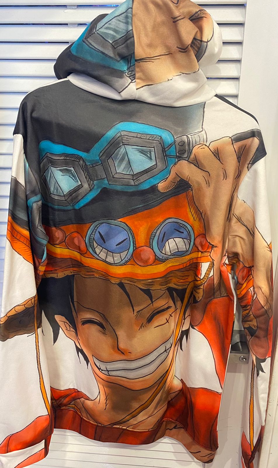 One Piece Smiling Luffy 3D Hoodie