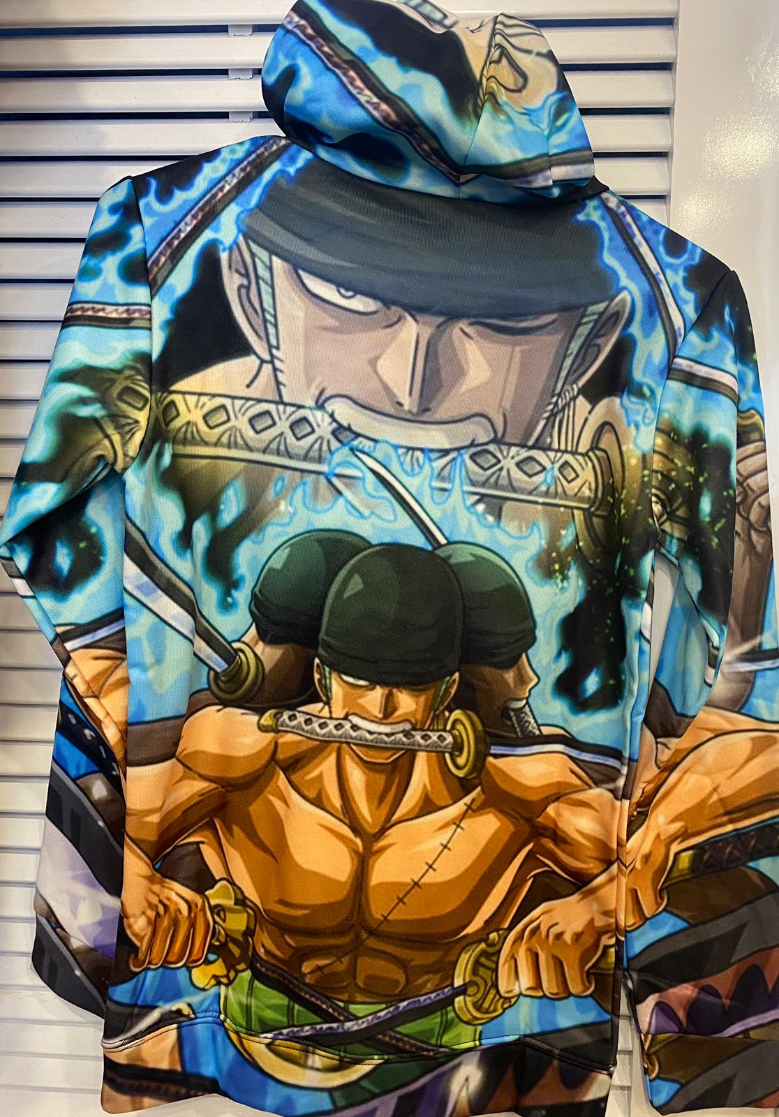 One Piece Zoro 3D Hoodie 