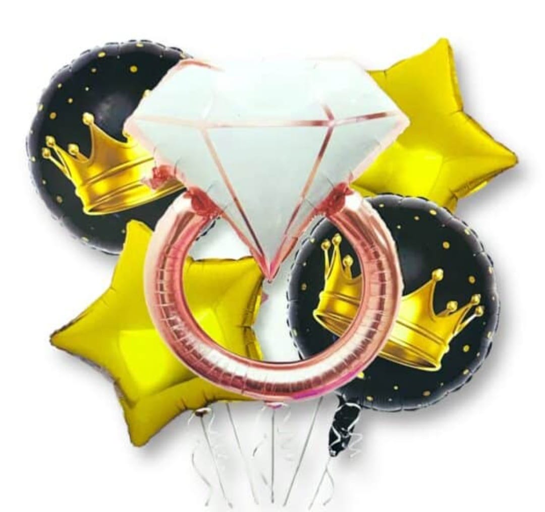 Diamond ring 5pc set - Preppy Kids (Grand Bazaar)