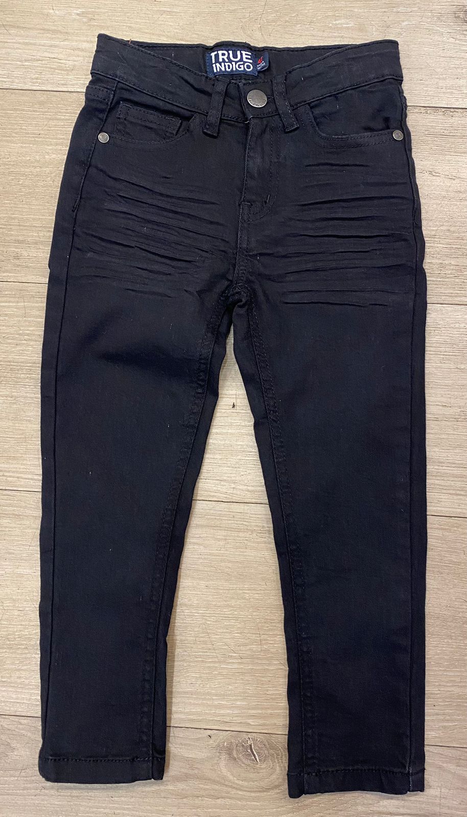 True Indigo Black Jeans Kids Premium Slim fit