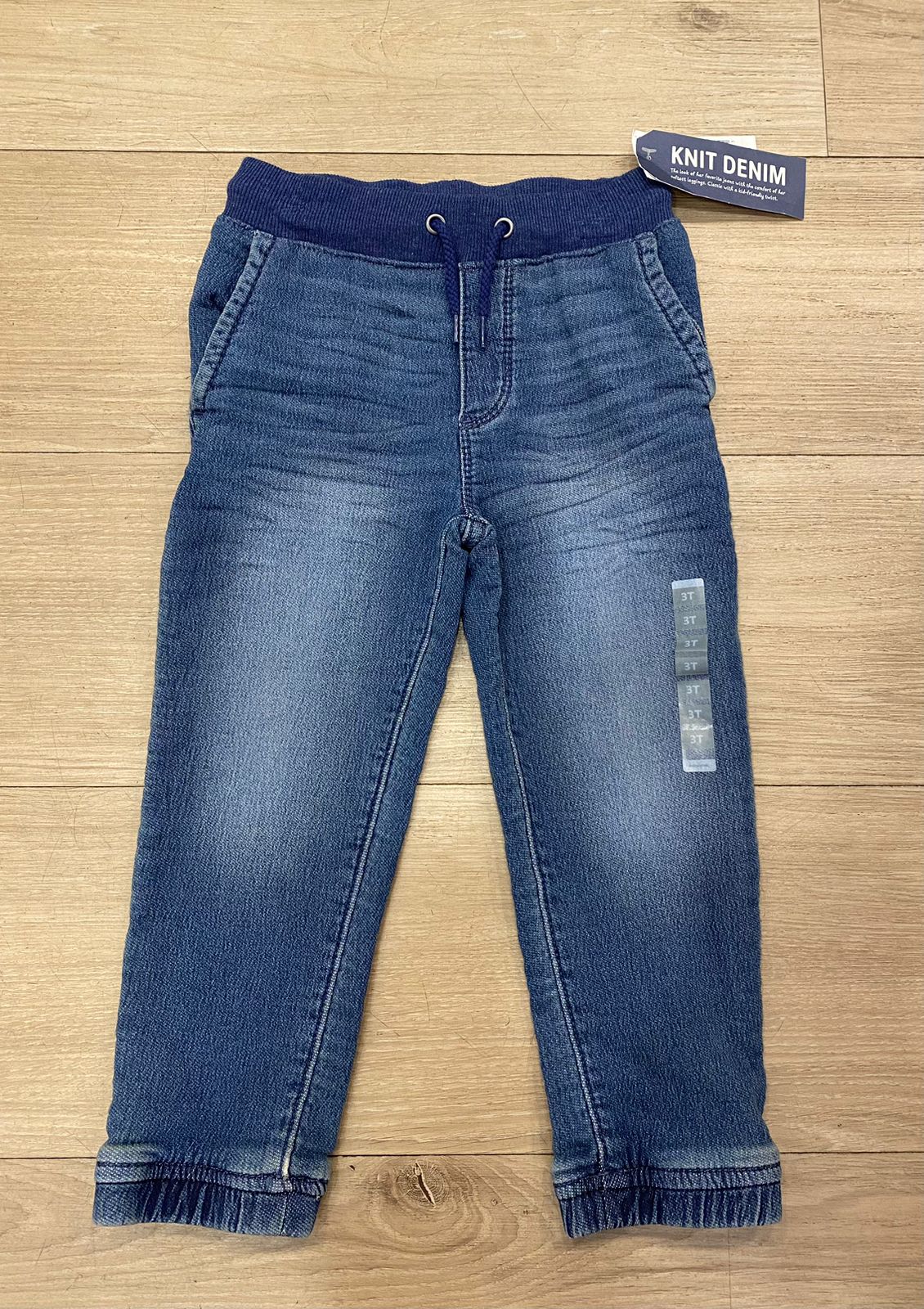 Knit Denim Jean Joggers - Preppy Kids (Grand Bazaar)