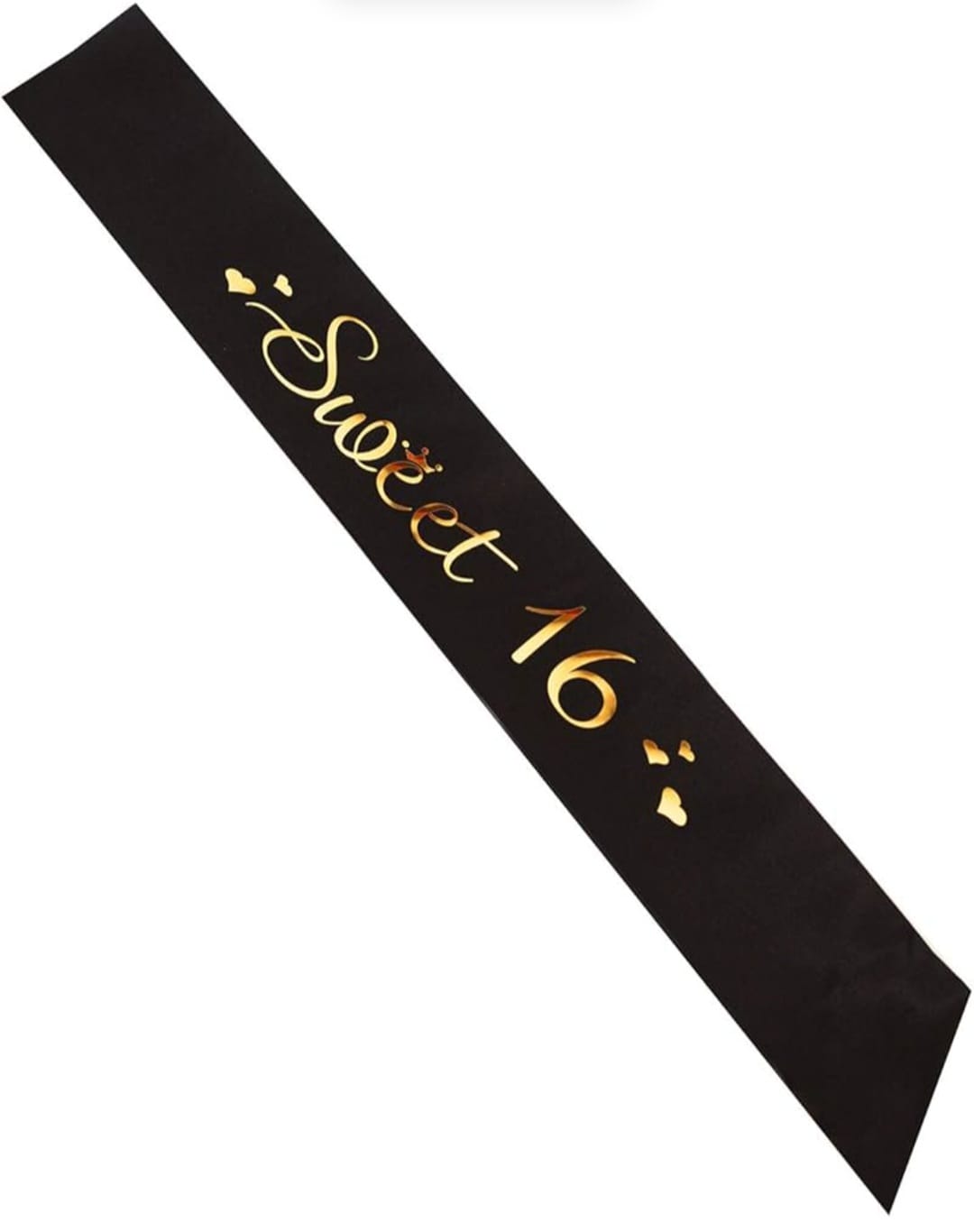 Sweet 16 sash Black