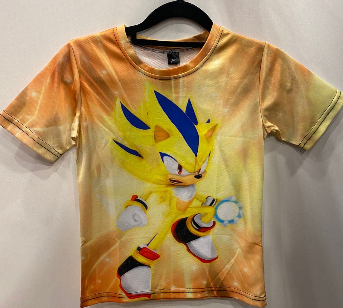 Yellow Sonic Tshirt