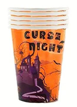 Halloween Curse night cups (10pcs)