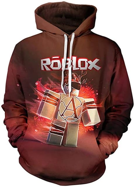 Roblox Red &quot;A&quot; 3D Hoodie