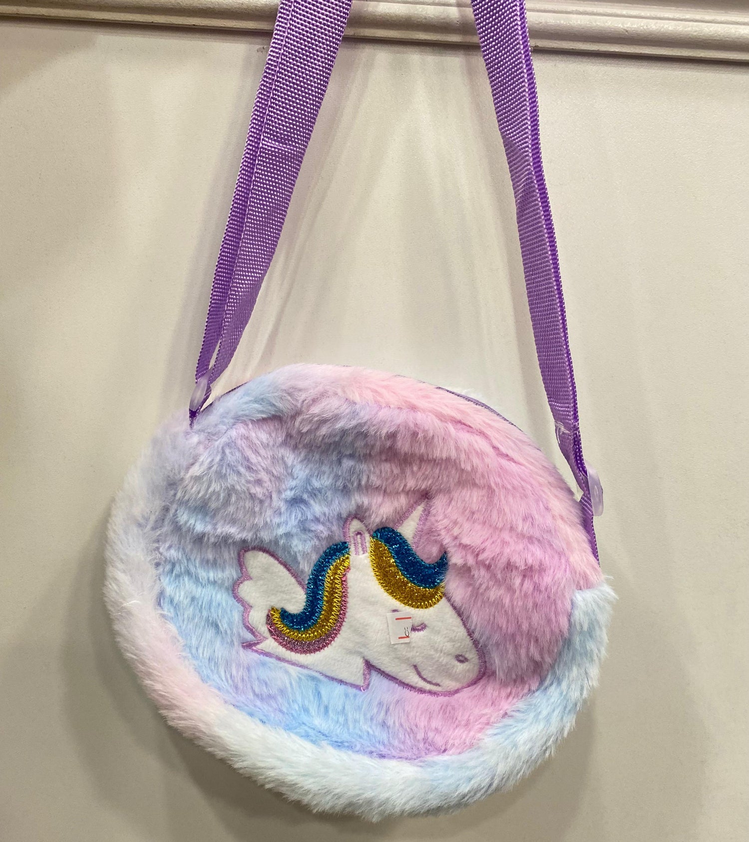 Fluffy Unicorn Purse