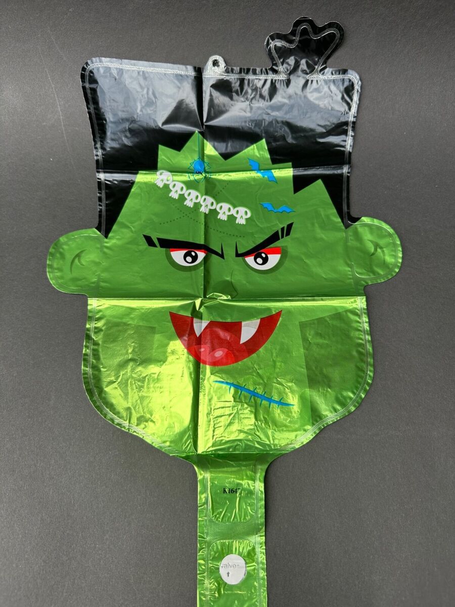 Frankenpire halloween foil balloon