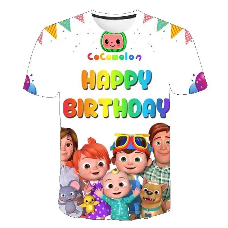 Cocomelon Happy Birthday Sale Tshirt