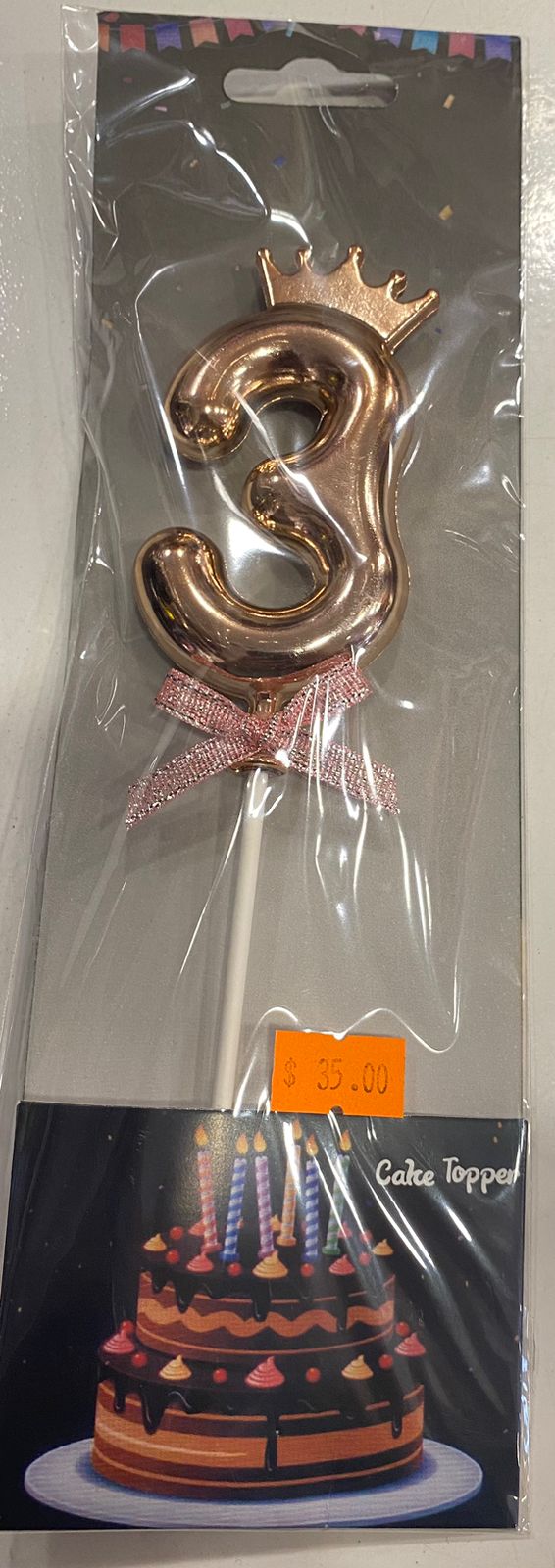 Rose Gold Crown Cake Toppers3 - Preppy Kids (Grand Bazaar)