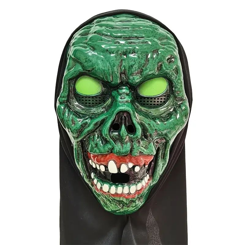 Green Zombie Halloween Mask