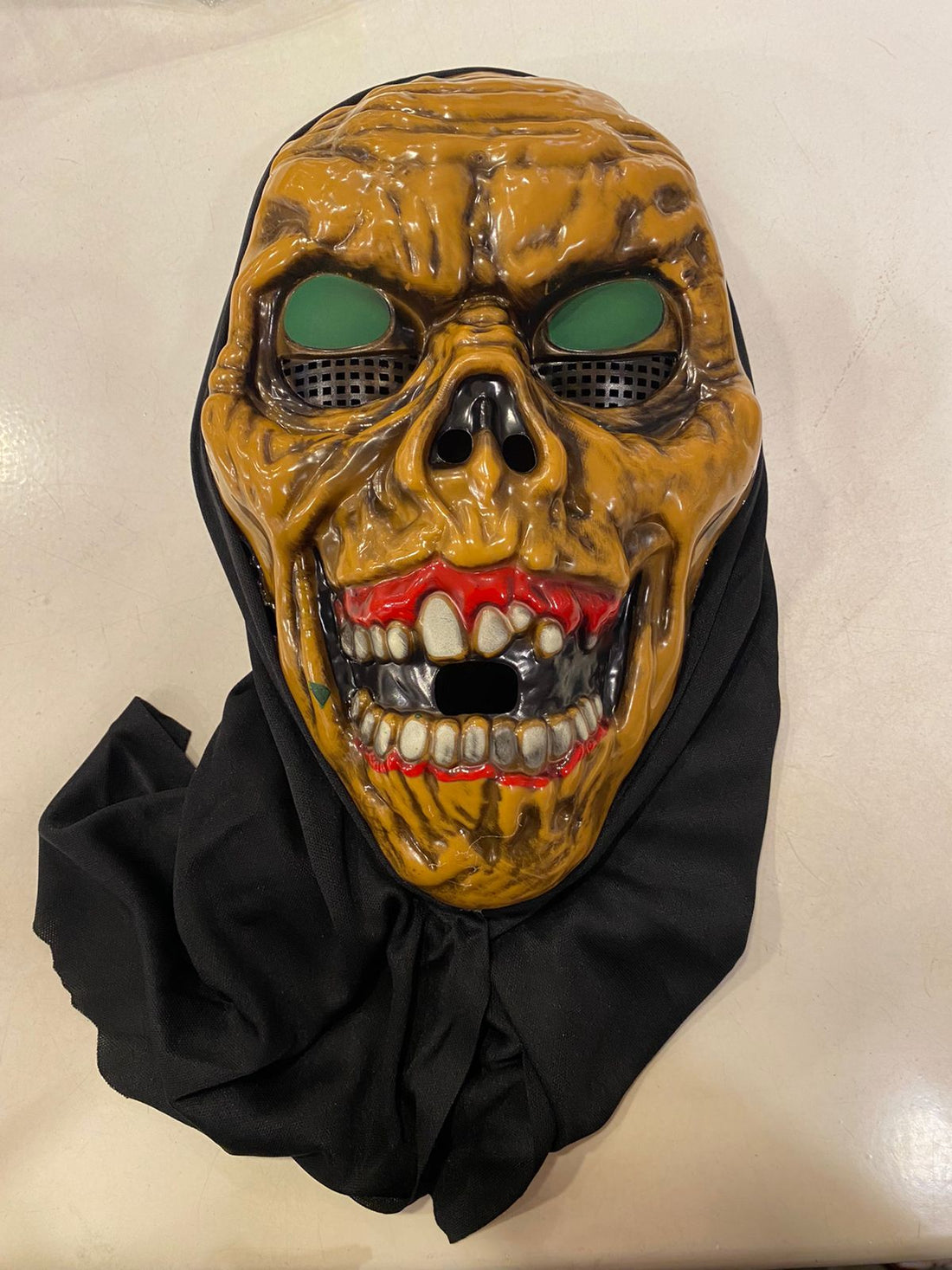 Brown Zombie Halloween Mask