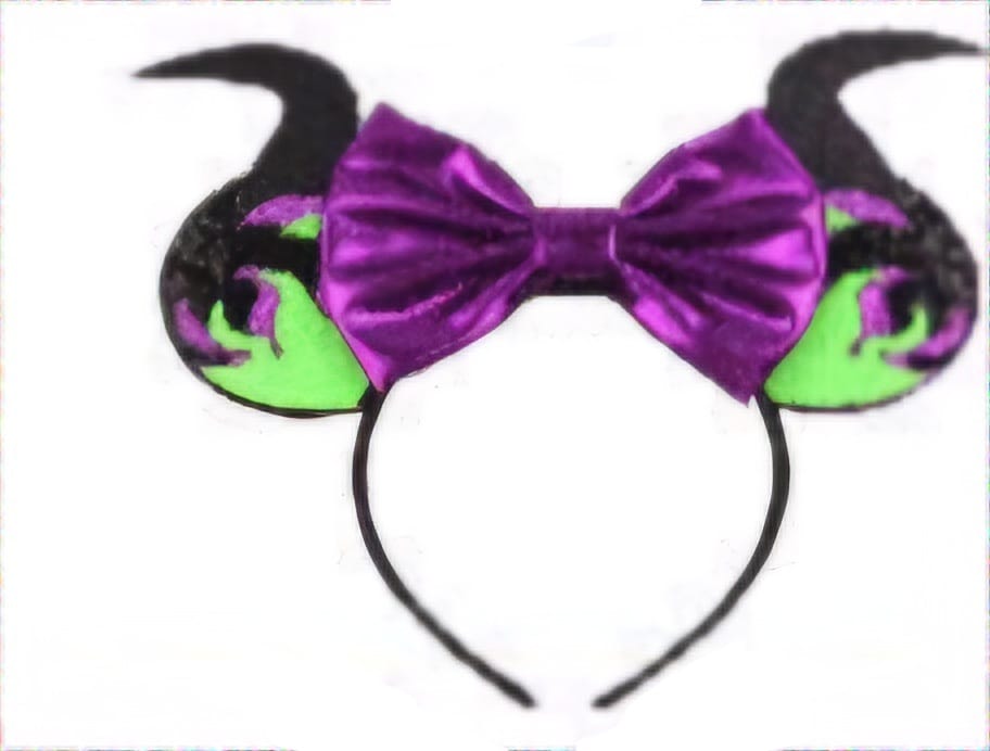 Light Green Maleficent Headband