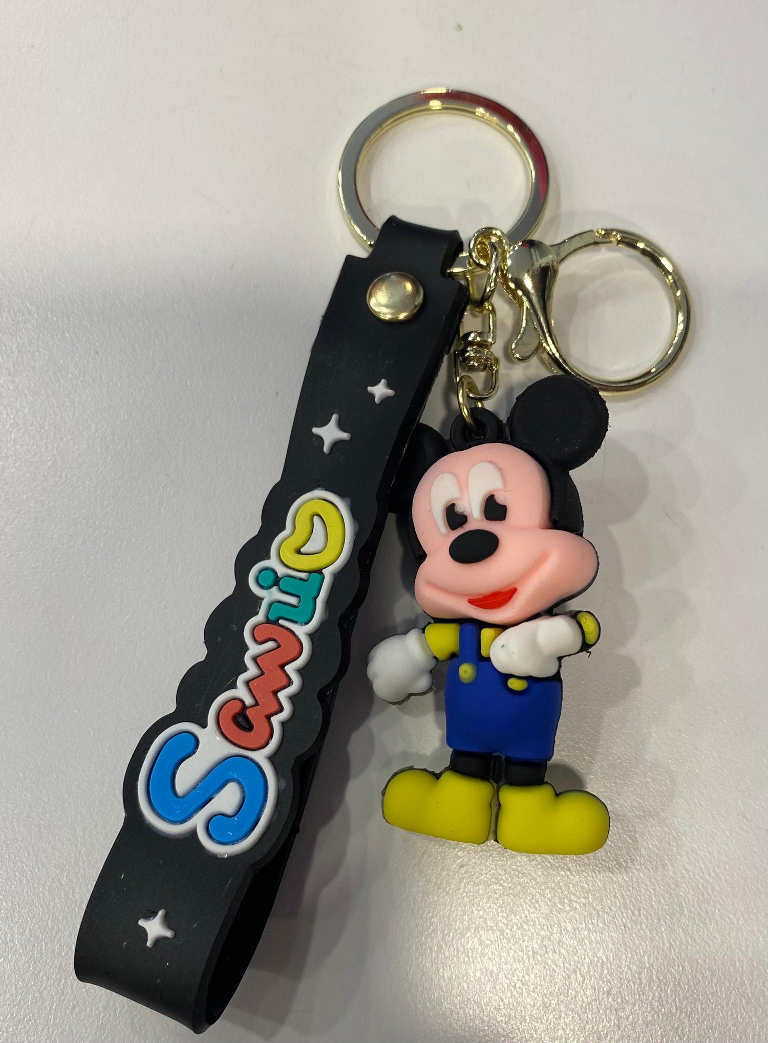 Mini Mickey mouse keychain