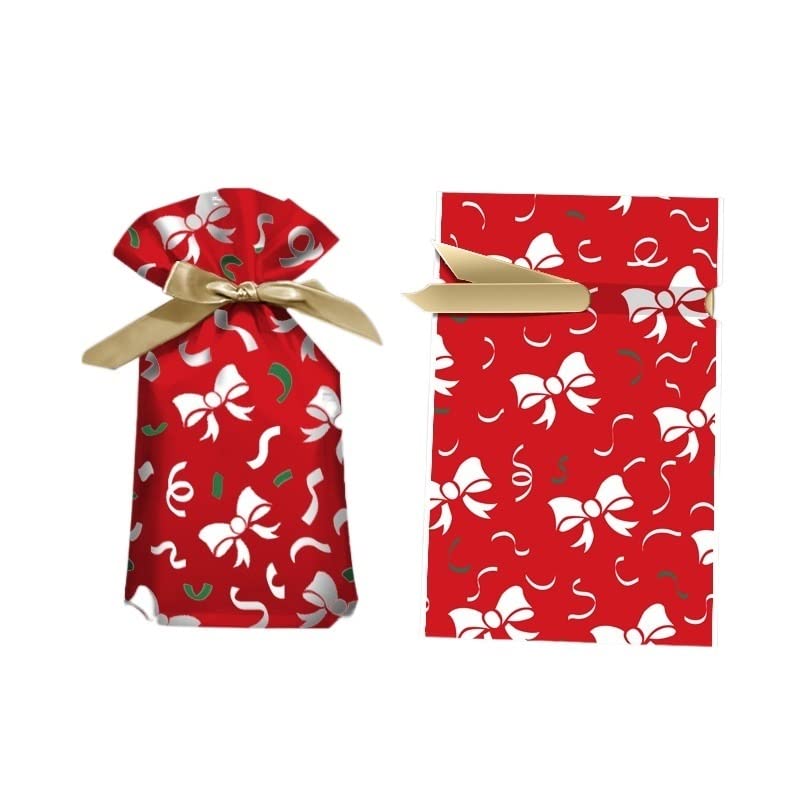 Christmas Pull-String Treat Bag(Pack of 10)