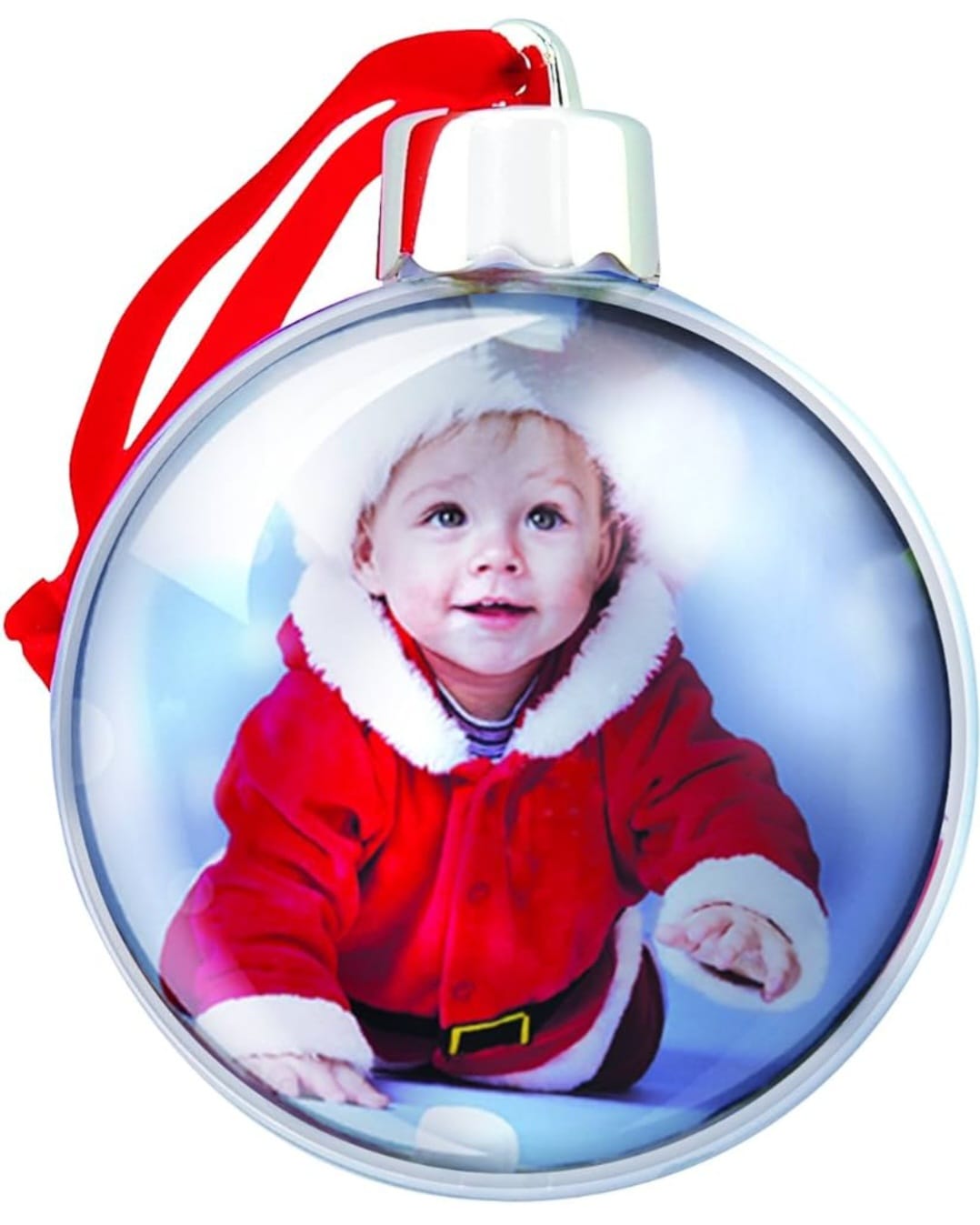 DIY Photo Christmas Ornament ball (78mm or 3”) - Preppy Kids (Grand Bazaar)