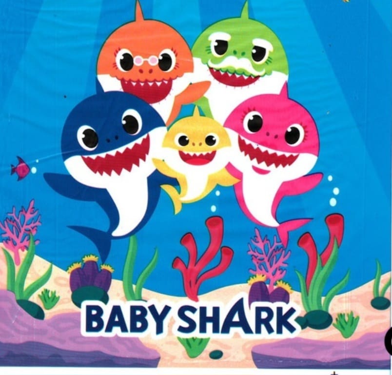 Baby Shark Tablecloth