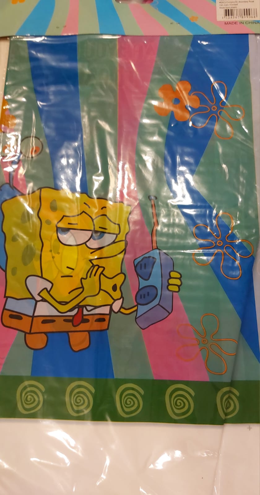 Spongebob Tablecloth - Preppy Kids (Grand Bazaar)