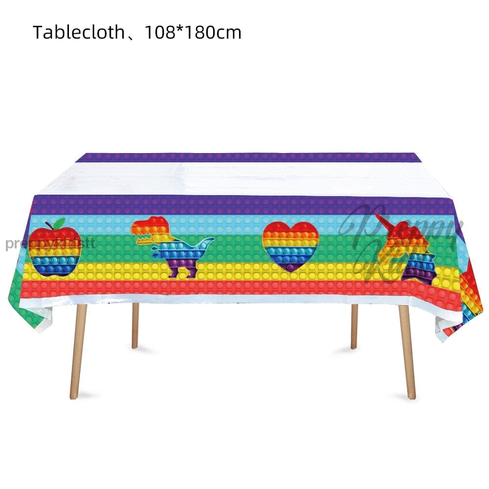 Pop It Tablecloth