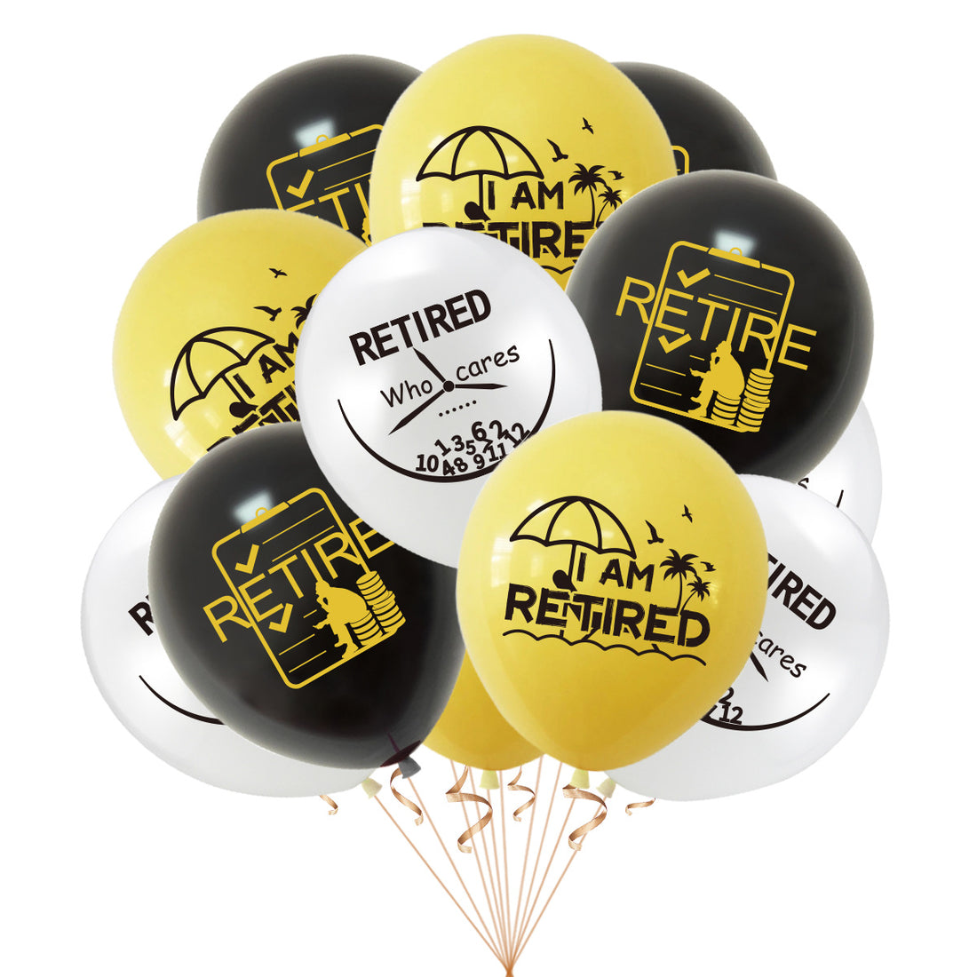 Retirement Balloons Retired package - Preppy Kids (Grand Bazaar)