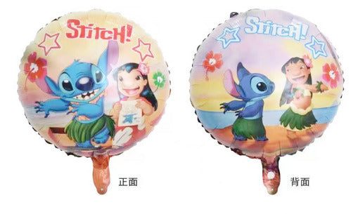 Lilo and Stitch Doublesided 18inch Round Foil Balloon