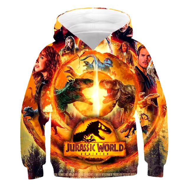 Jurassic World Dinosaur Face Off Hoodie