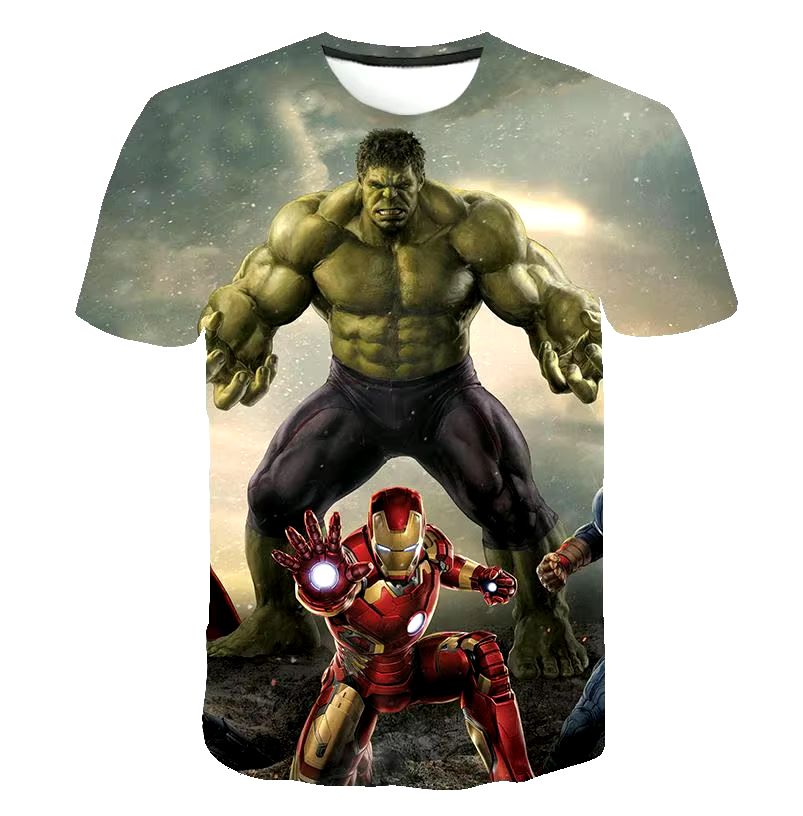 Avengers Hulk Iron Man Tshirt - Preppy Kids (Grand Bazaar)