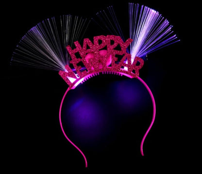 New Years Led Headband