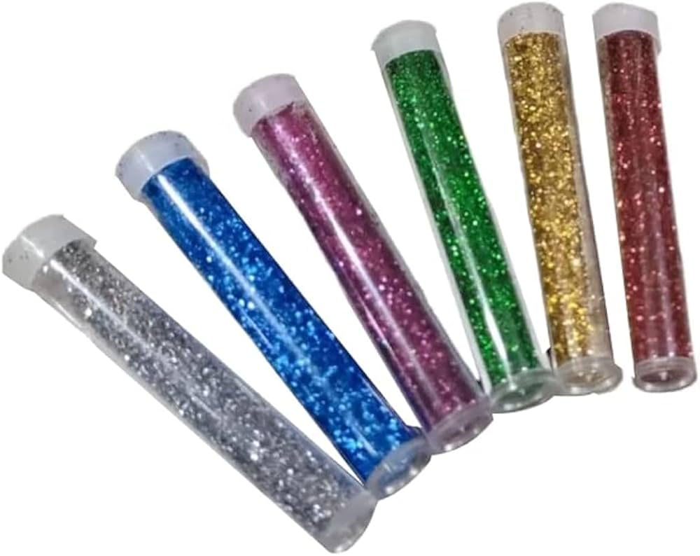 Glitter set with multiple colours