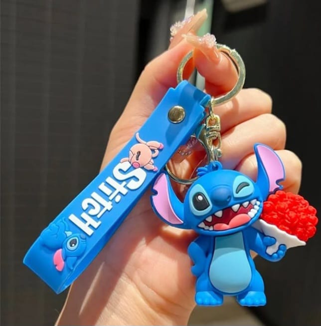 Stitch Boquet Keychain