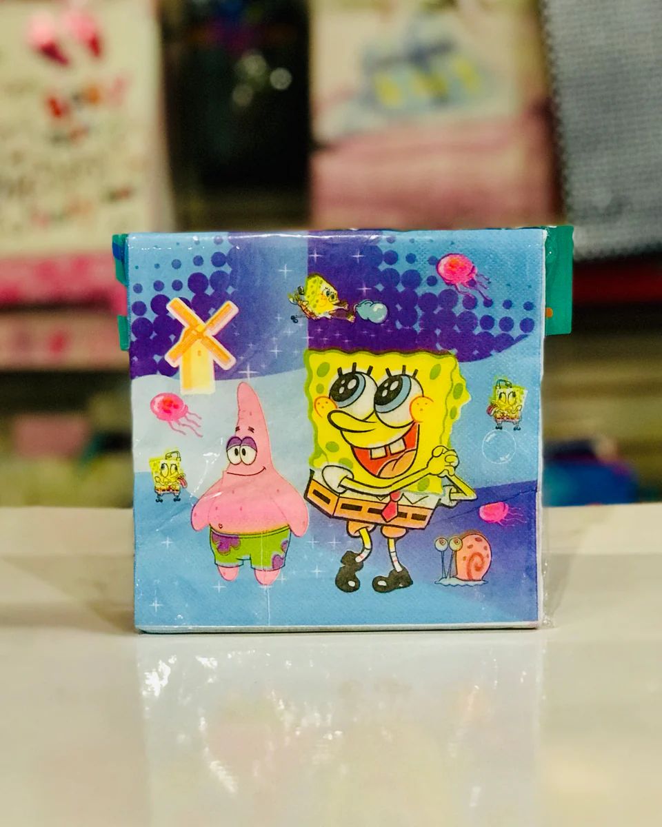 Spongebob  20 party napkins - Preppy Kids (Grand Bazaar)