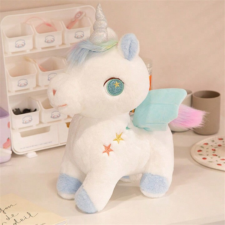 Unicorn Blue Plush