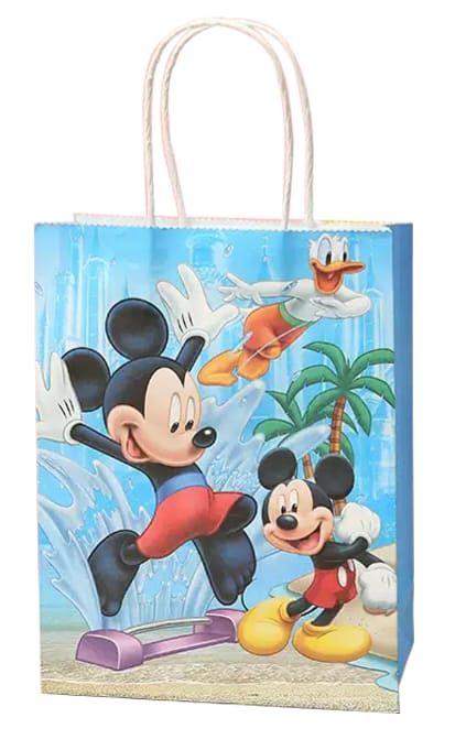 Mickey Mouse Beach Kraft Bag - Preppy Kids (Grand Bazaar)