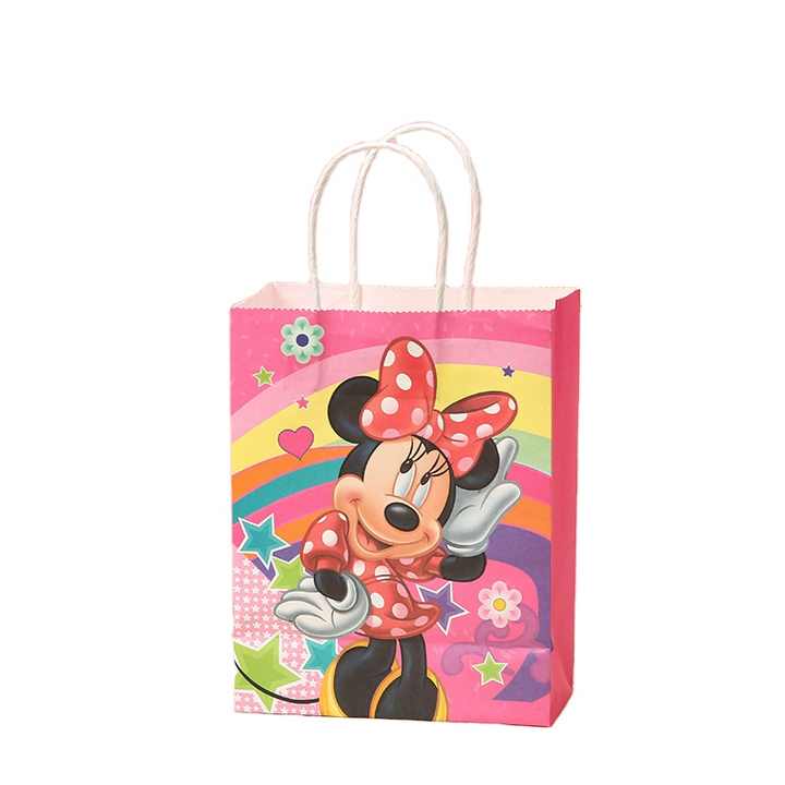 Minnie Mouse Red Dress Kraft Bag - Preppy Kids (Grand Bazaar)