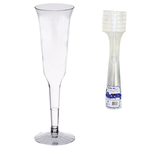 DISPOSABLE 6PC CHAMPAGNE FLUTE 5OZ